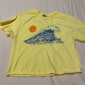 Gildan cropped shirt